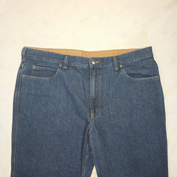 Duluth Trading Men's Jeans. Size 40x36. Dark Wash. - Picture 4 of 11